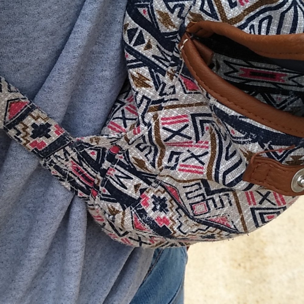 Aztec/ boho‎ bookbag - Picture 11 of 16